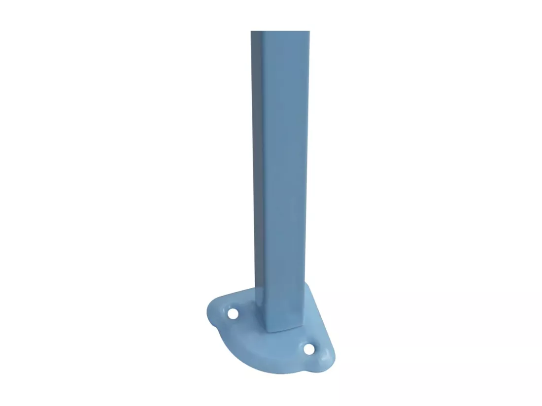 Tente pliable 3 x 6 m Bleu