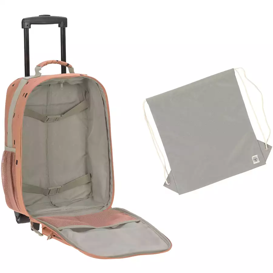 LÄSSIG Trolley Happy Prints Caramel