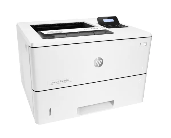 HP LaserJet Pro M501dn - Printer - S/H - Duplex - laser - A4/Legal - 4800 x 600 dpi - op til 43 spm - kapacitet: 650 ark - USB 2.0, Gigabit LAN, USB 2.0 vært
