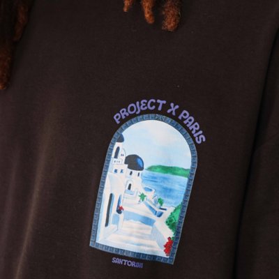 Tee-shirt à manches courtes homme Santorini PROJECT X PARIS