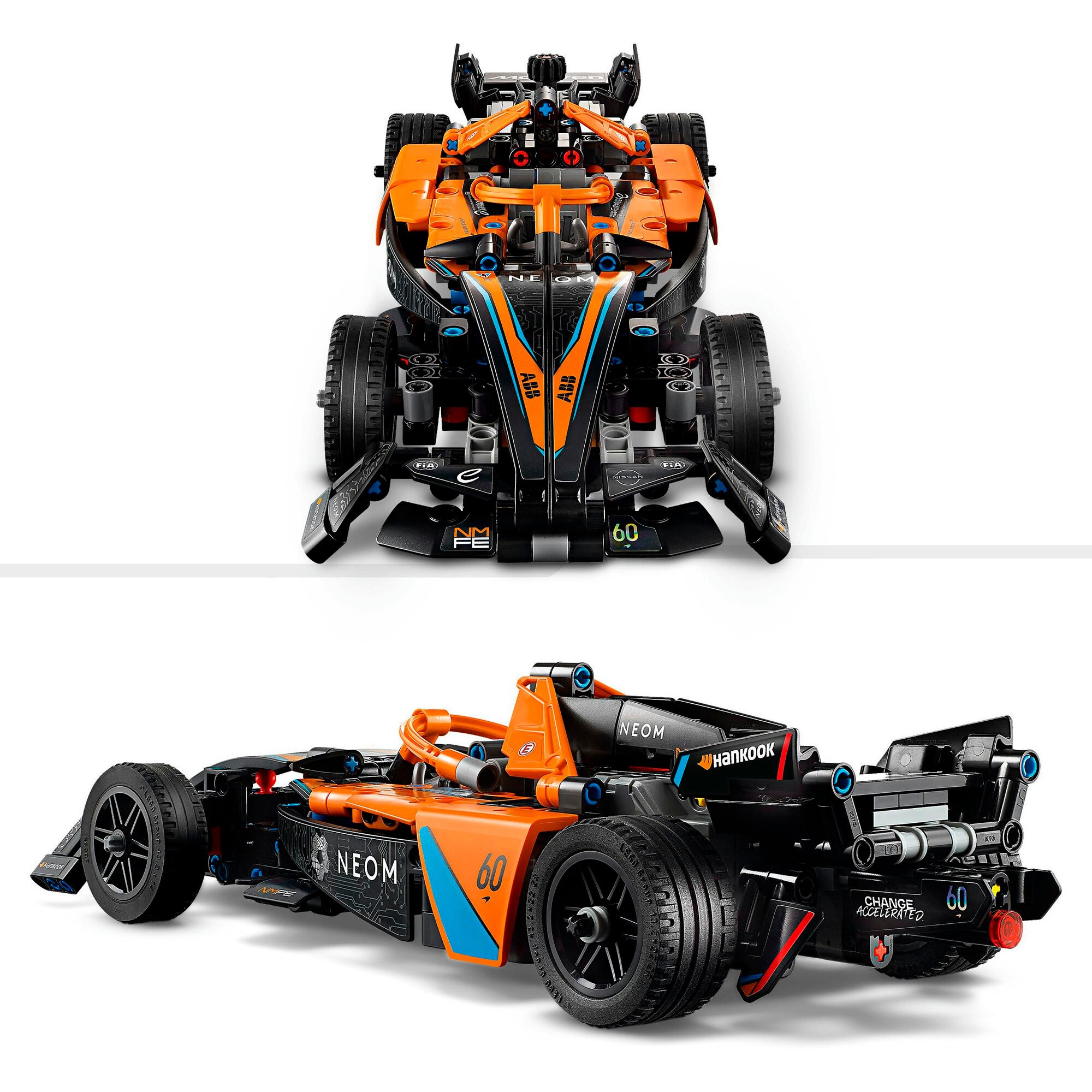 LEGO Konstruktionsspielzeug Technic NEOM McLaren Formula E Race Car