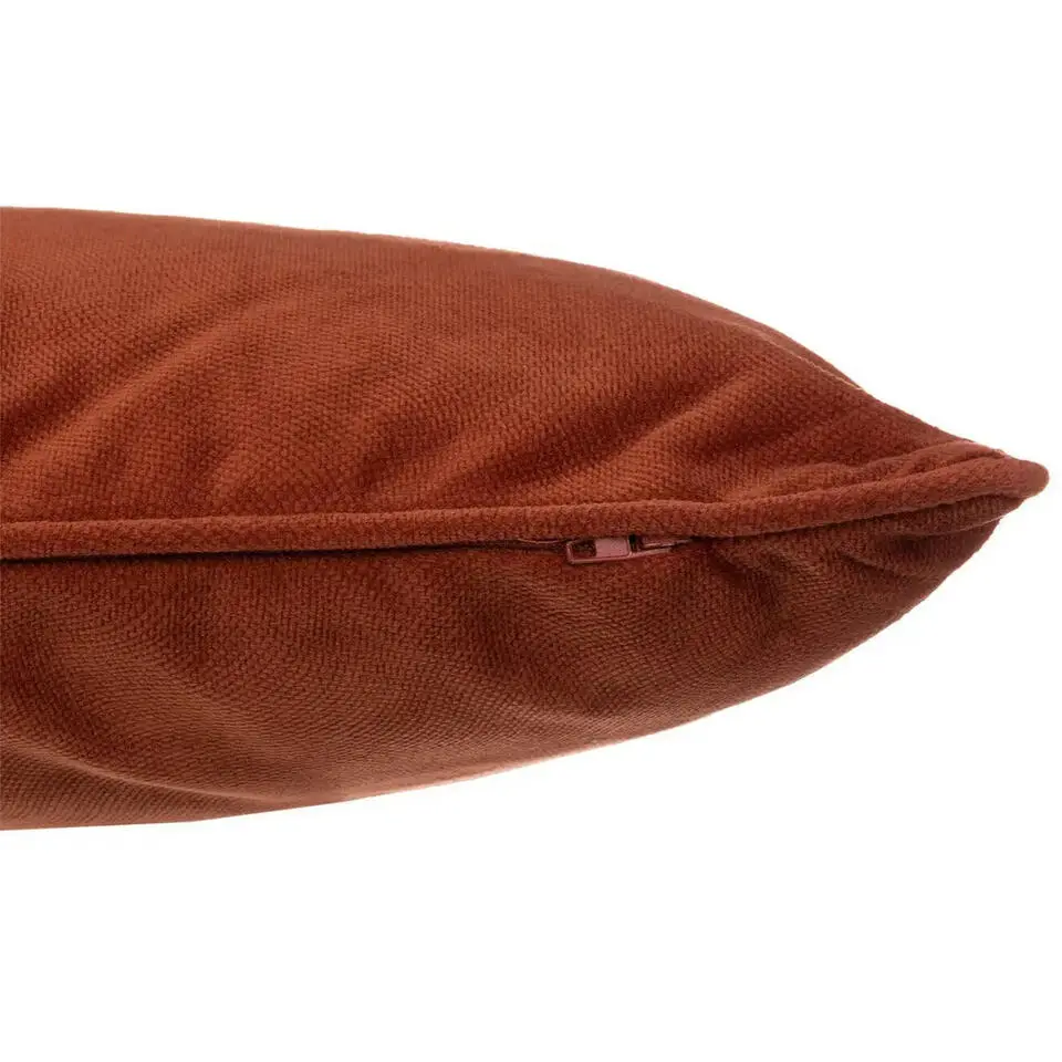 Atmosphera Bank/sierkussens Sophia - 52 x 52 cm - Terracotta