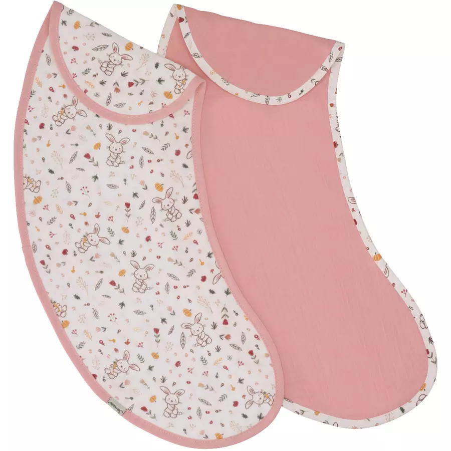 Sterntaler Spucktuch Doppelpack Hase rosa
