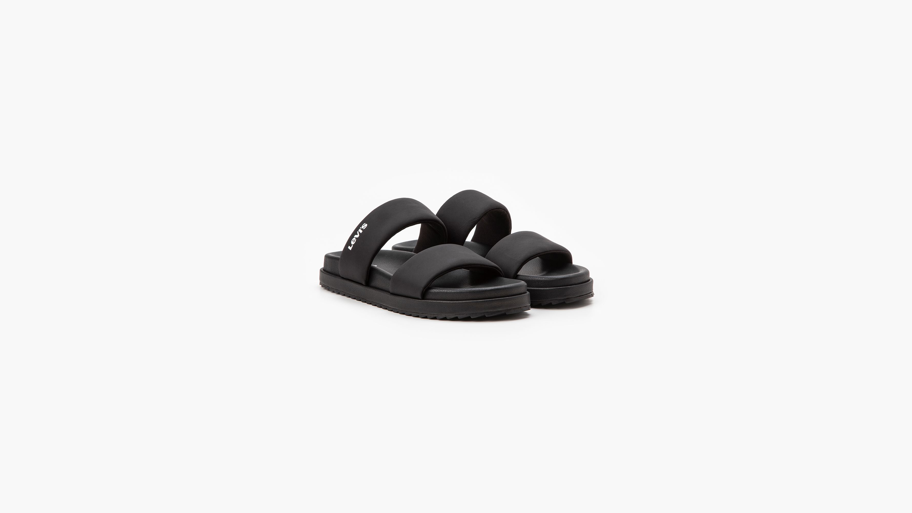 Claquettes June Bold - Full Black - Noir