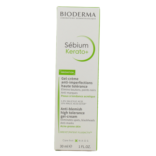 Bioderma Sebium Kerato+ soin anti imperfections - Peau acnéique