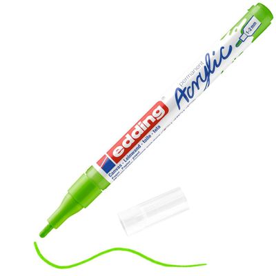 Edding 5300 - Marqueur acrylique - jaune vert
