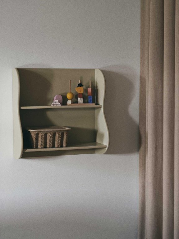 Ferm Living Slope Shelf wandplank cashmere