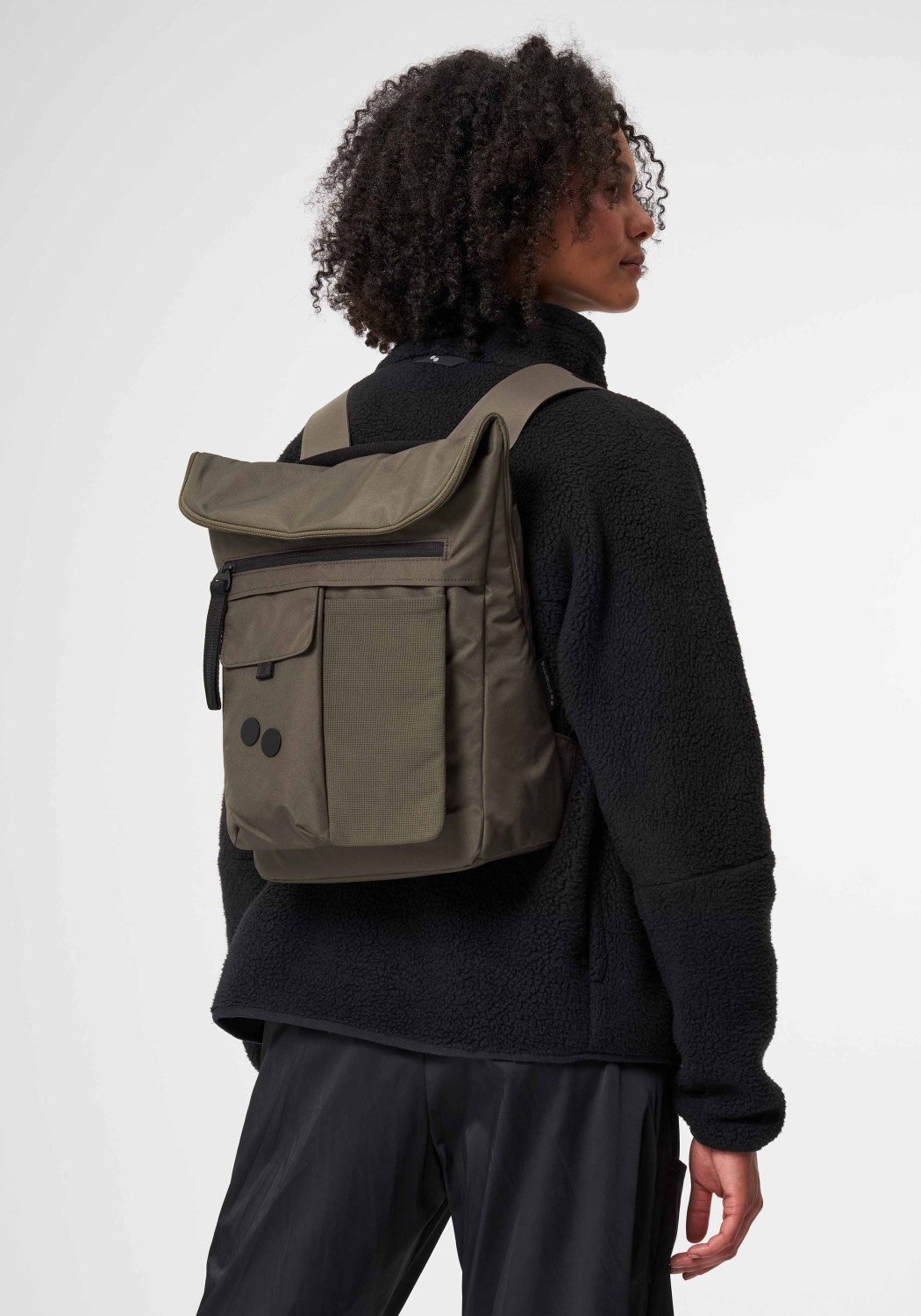 Pinqponq Rucksack Klak Backpack Construct Brown