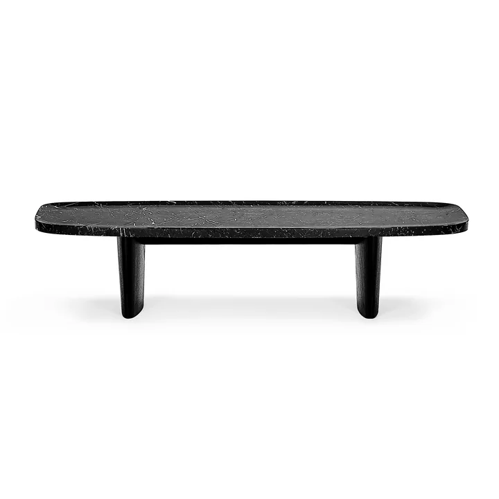 ClassiCon - Matéria Kaffeetisch, 160 x 70 cm, Marmor Nero Marquina / schwarz