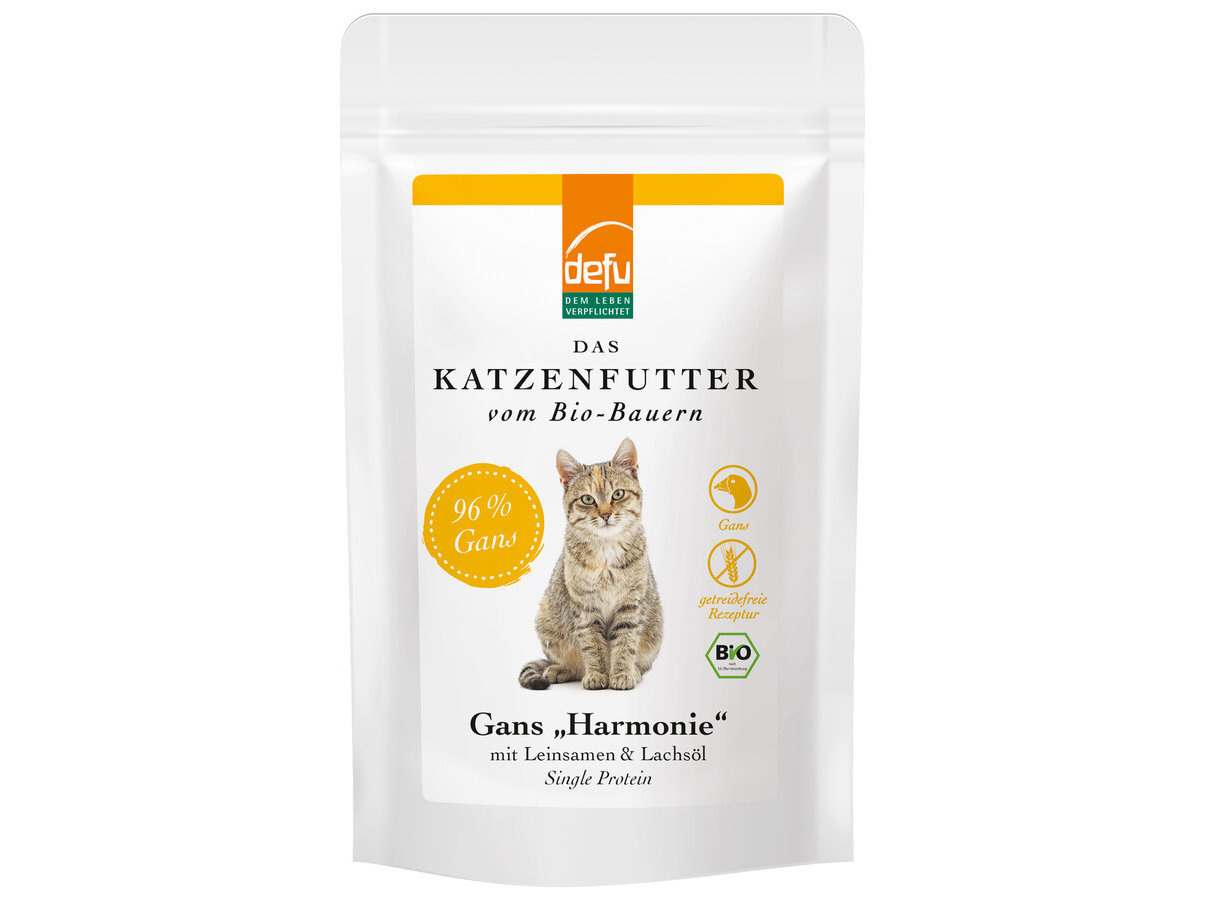 COMIDA HÚMIDA BIO GATO DEFU GANSO HARMONY 85G