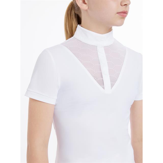 Wedstrijdshirt LeMieux Eva Kids Wit