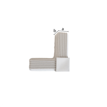 Buisverbinder 2-weg 20x20mm