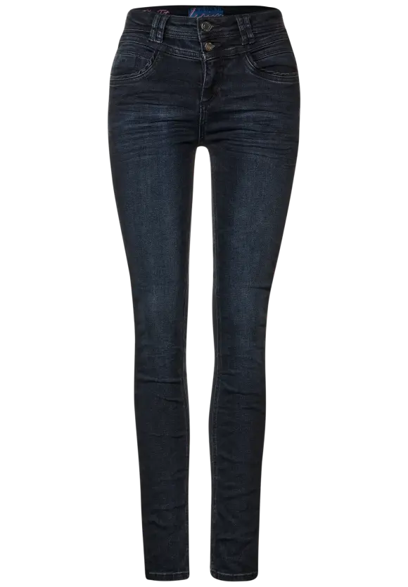 Slim Fit Thermojeans - authentic blue black wash