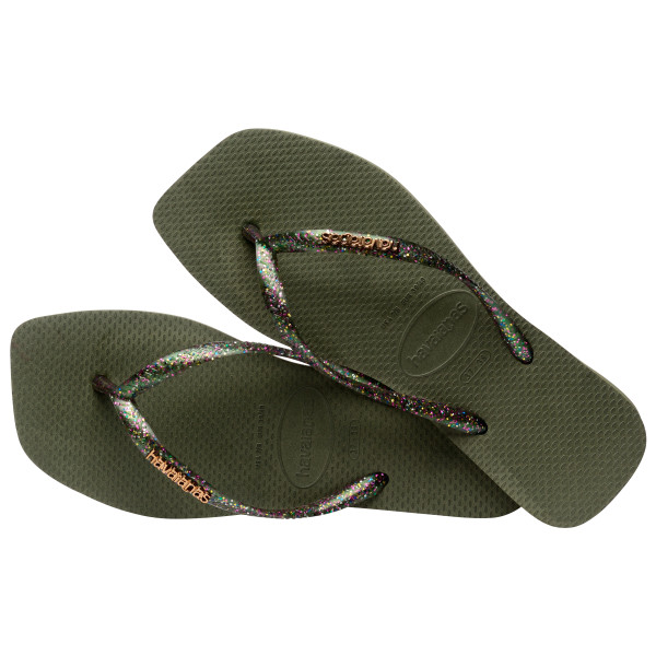 Havaianas - Women's Slim Square Logo Metallic - Sandales