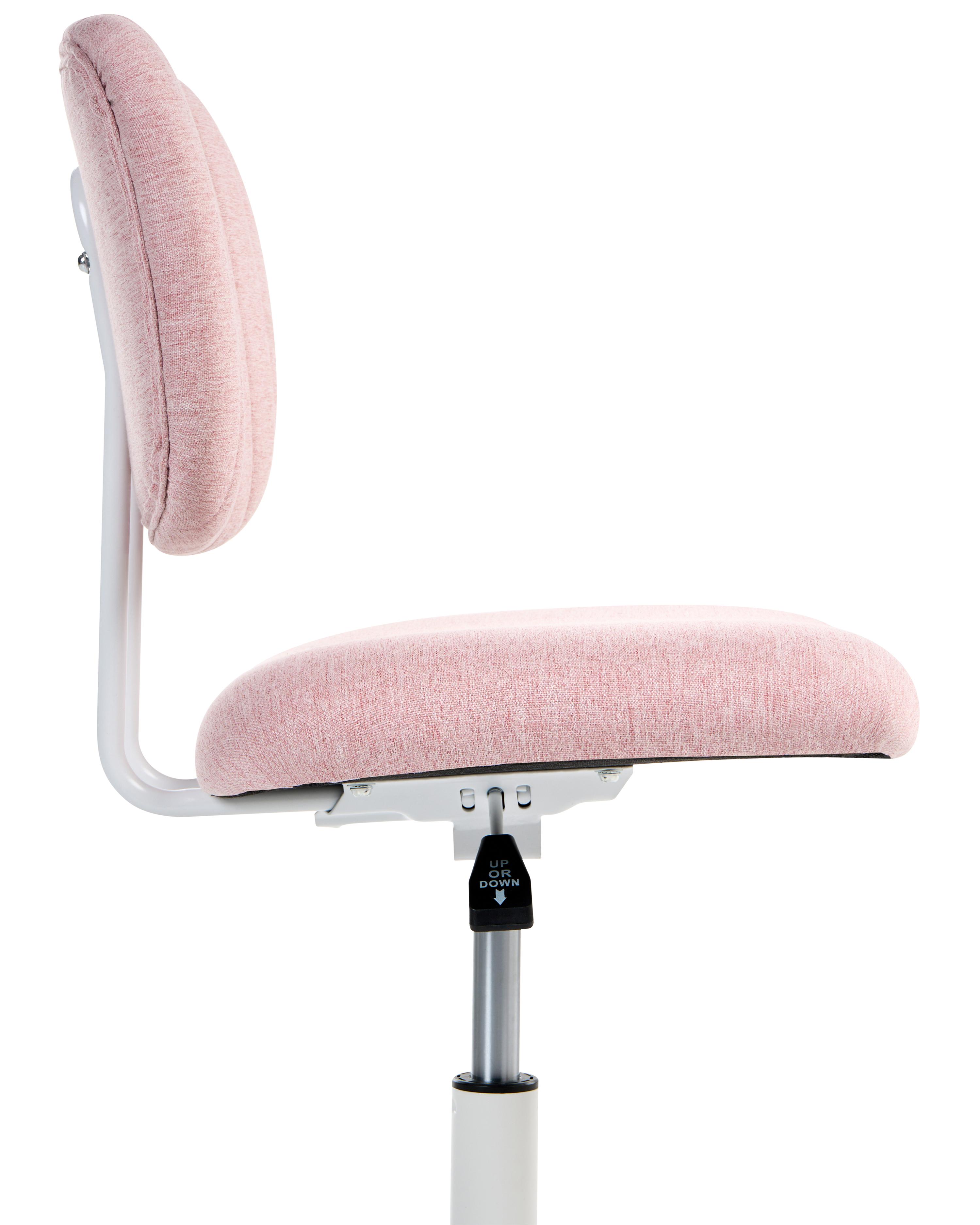 Bureaustoel BUBBLY Stof Roze
