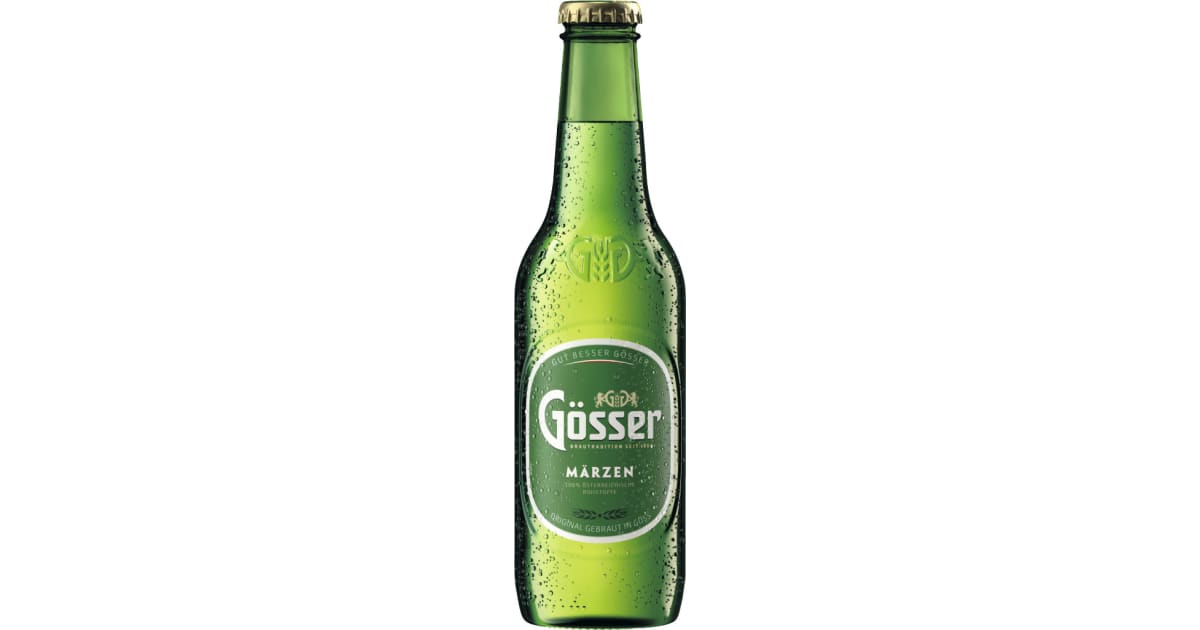 Gösser Märzen 0,33 Liter (Einweg)