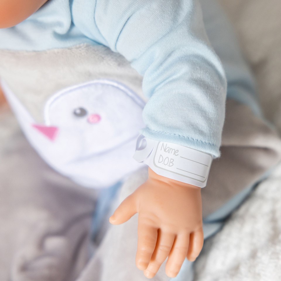 Tiny Treasures - Babytvillingedukker i pingvin outfit