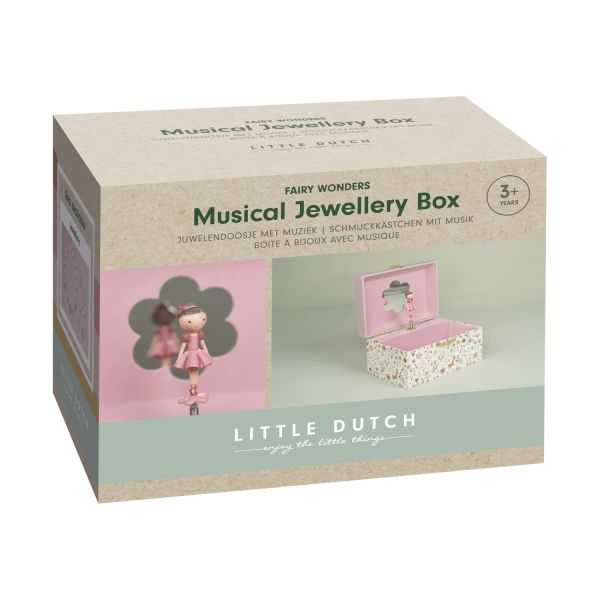 Little Dutch Juwelendoosje met Muziek - Rose - Fairy Wonders