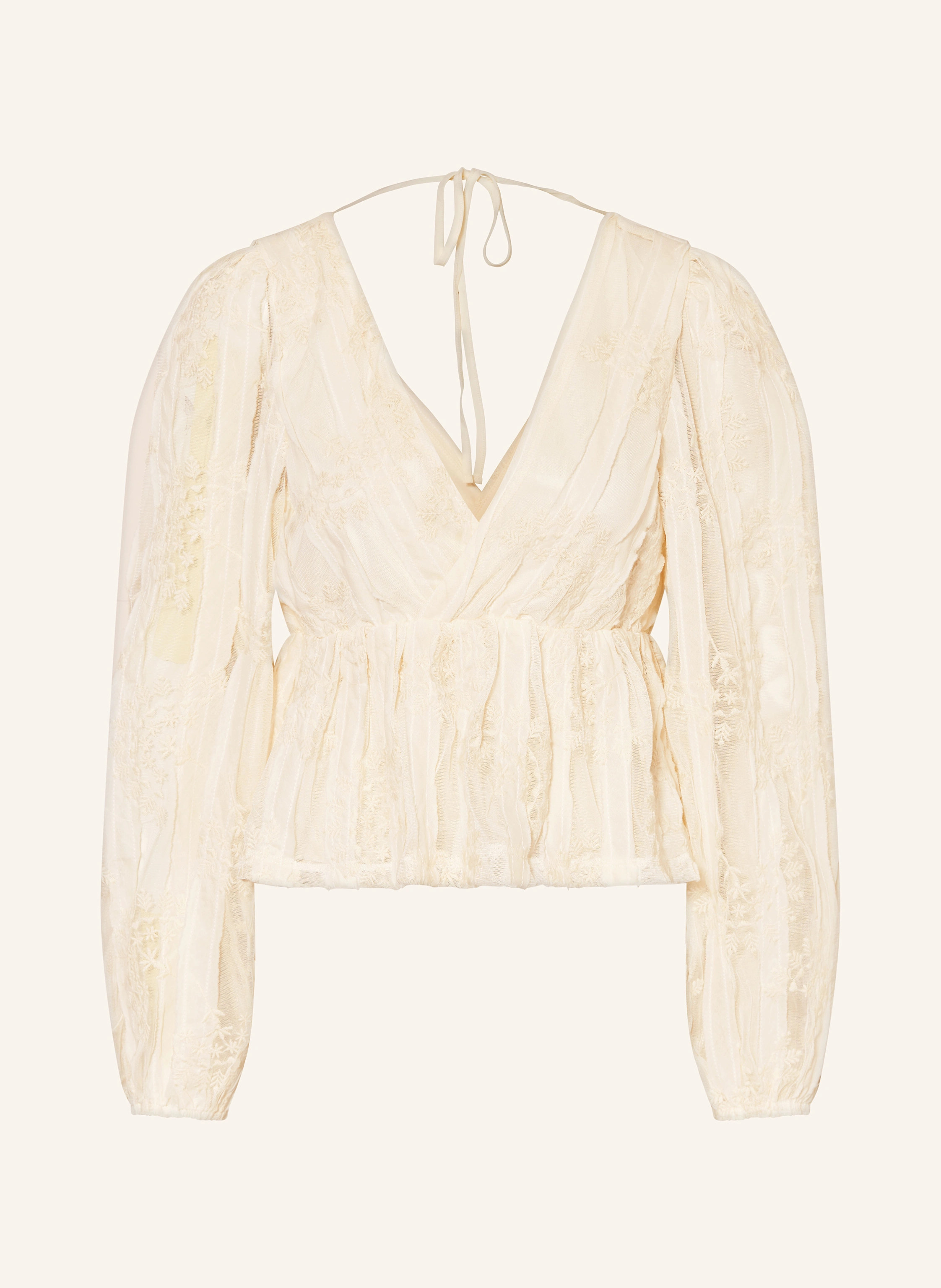 gina tricot Blusenshirt aus Mesh