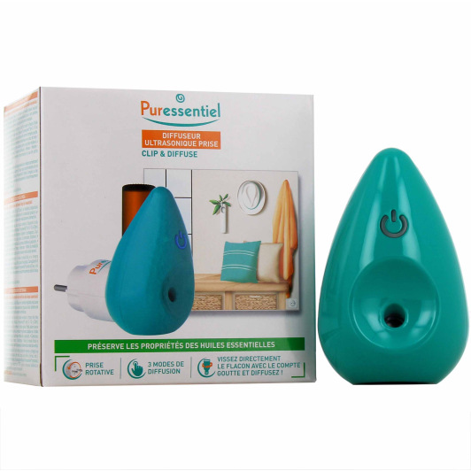 Diffuseur d'huiles essentielles Clip & Diffuse Puressentiel