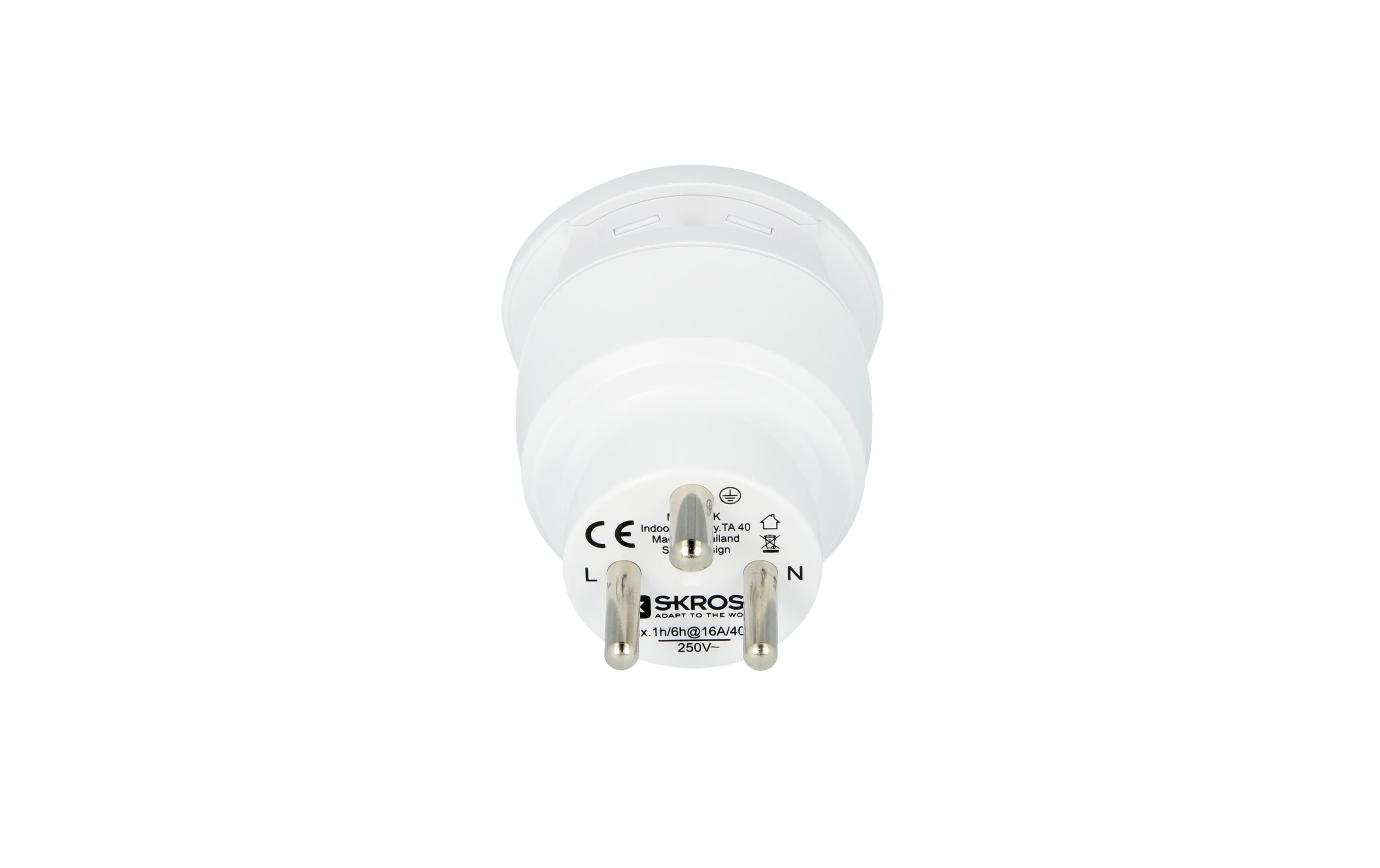 Reiseadapter Combo World – DNK2 in 1 Lösung