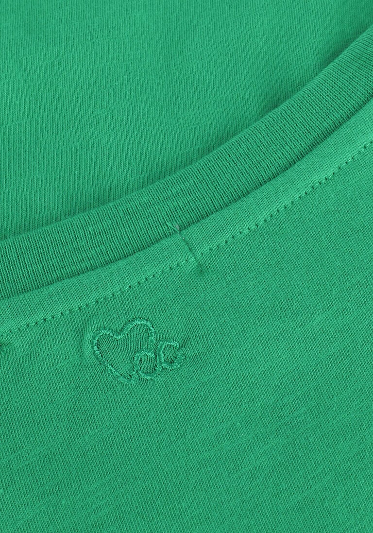 CC HEART groene cc heart t-shirt basic v-neck t-shirt