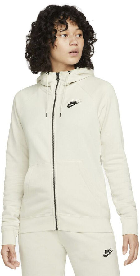 Nike Sportswear Essential Fleece hættetrøje Hvid