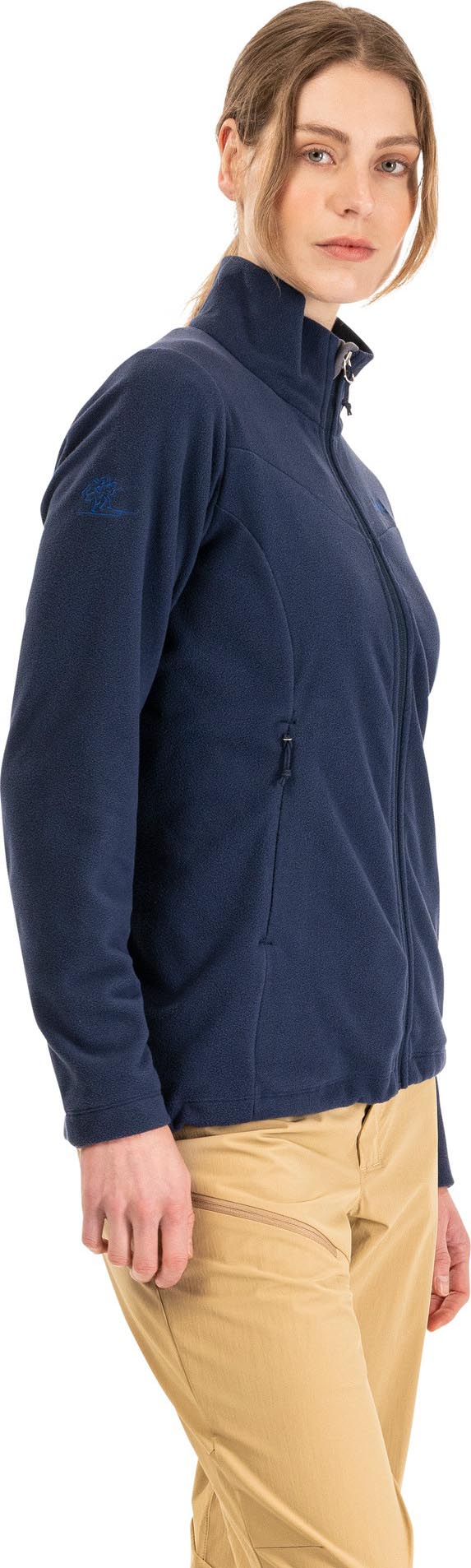 Finnsnes Fleece Jacket Dame Navy Blue