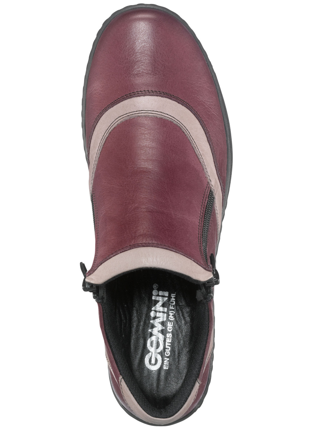 Gemini Stiefelette mit Seitenreißverschlüssen