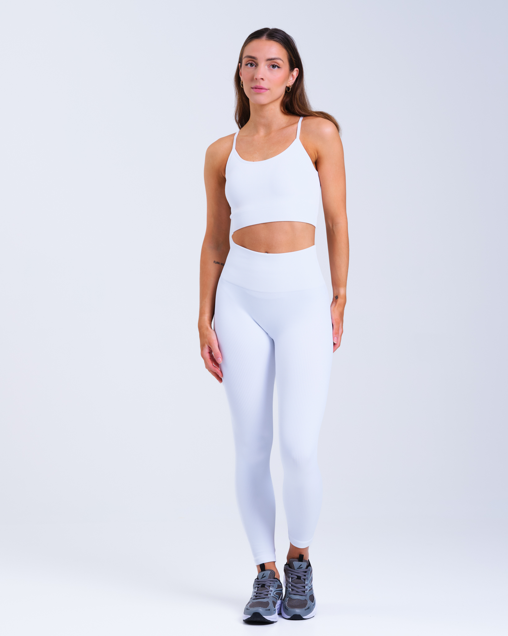 Bumpro Perfect Rib Bra White