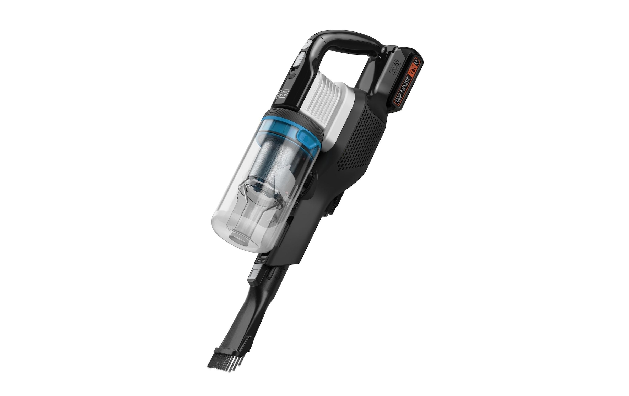 Black + Decker Akku-Hand-und Stielstaubsauger »BHFEB520D1 Grau/Schwarz«