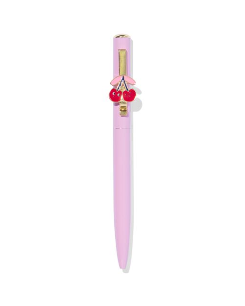 stylo à bille rechargeable - encre bleue framboise/citron/cerise