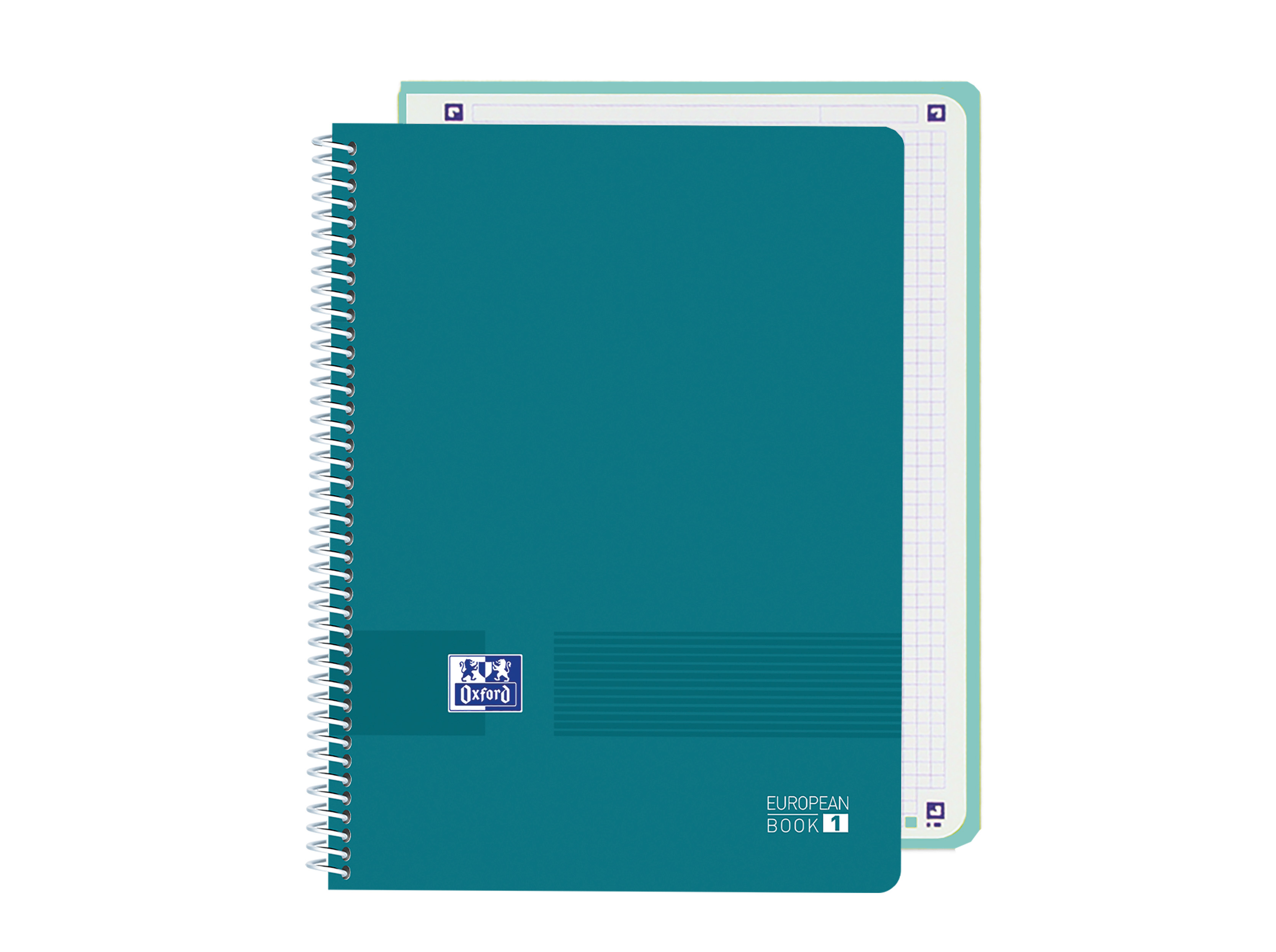 CADERNO ESPIRAL A4 QUADRICULADO POLIPPROPILENO OXFORD LIVE&GO 80 FOLHAS CORES SORTIDAS