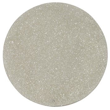 KARWEI Bijzettafel Terrazzo grijs cement ø 36 cm