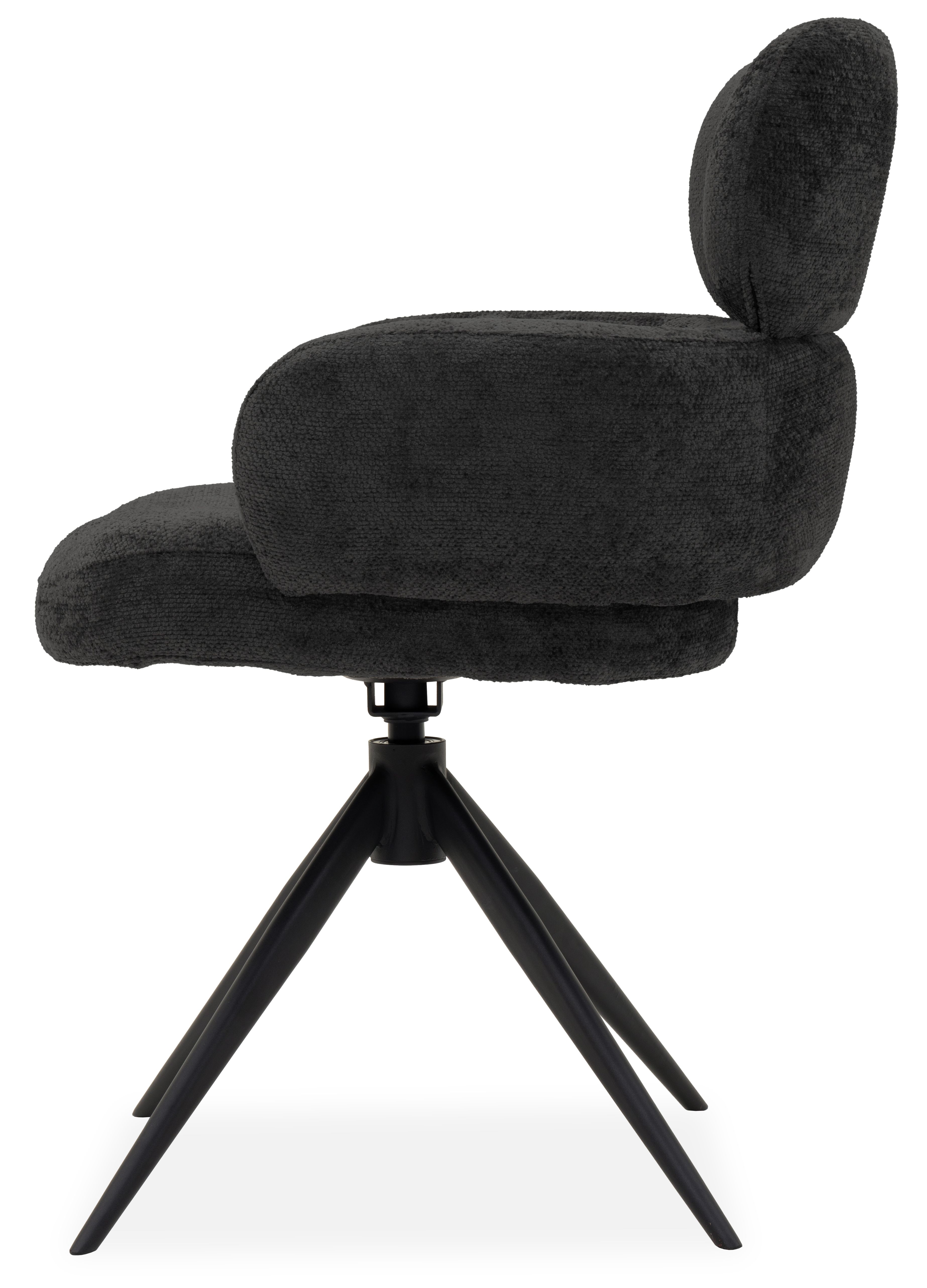 Eetkamerstoel Anthracite Byzant B61.5 x D64.5 x H88 cm