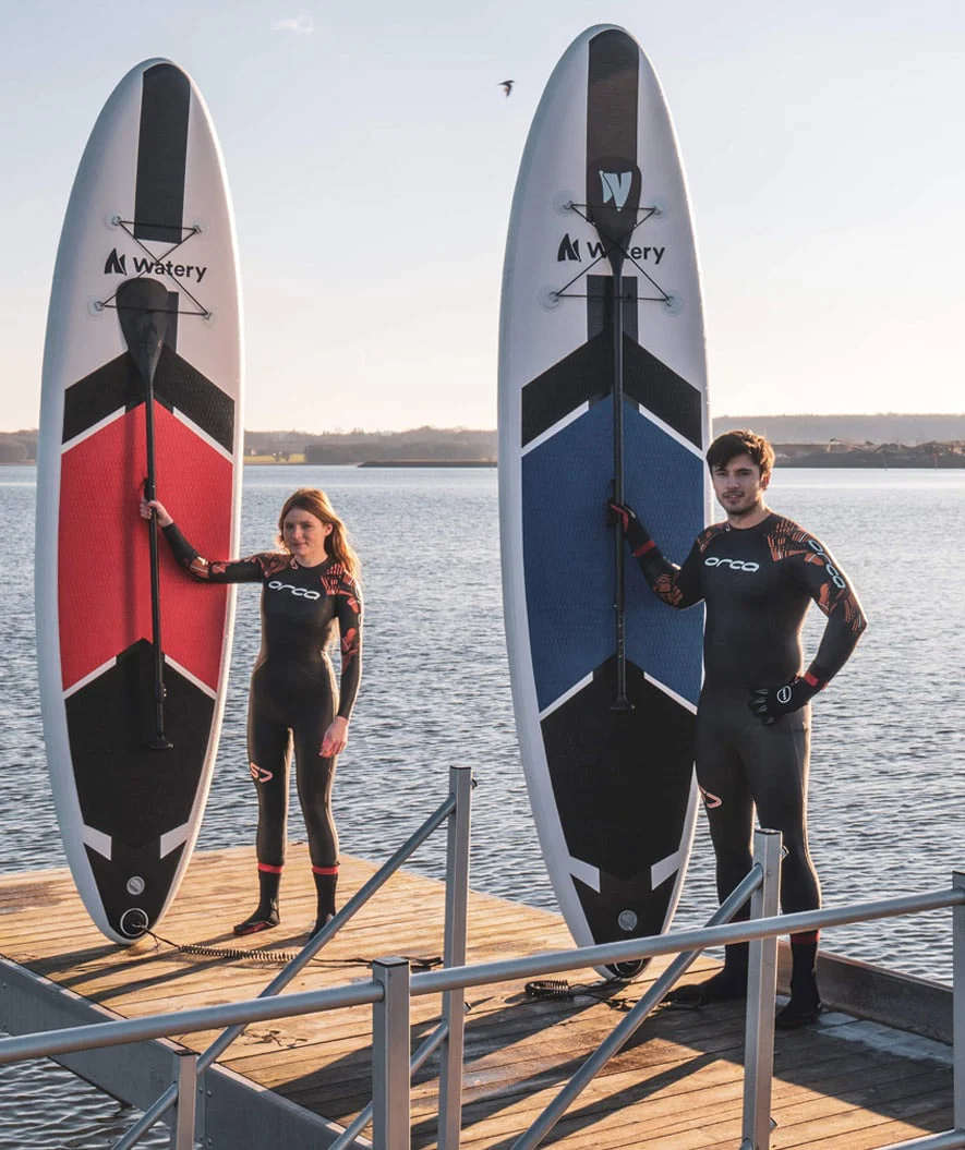 Pakketilbud: 3x Watery Global oppustelig SUP PaddleBoard 10'6