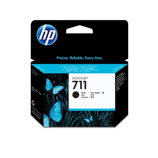 HP 711 HY Tintenpatrone, 80 ml, schwarz