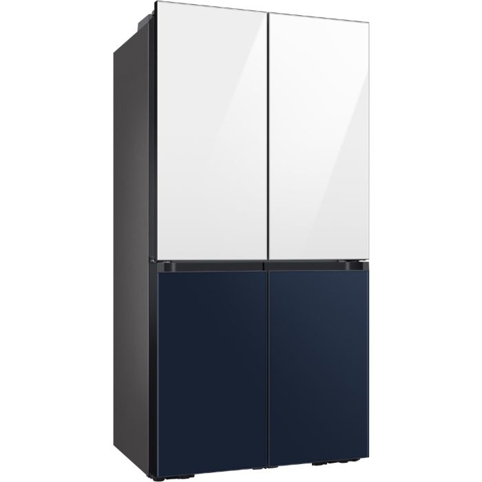 Samsung Side-by-Side RF 65A96768A/EG Clean White & Clean Navy - Festwasseranschluss