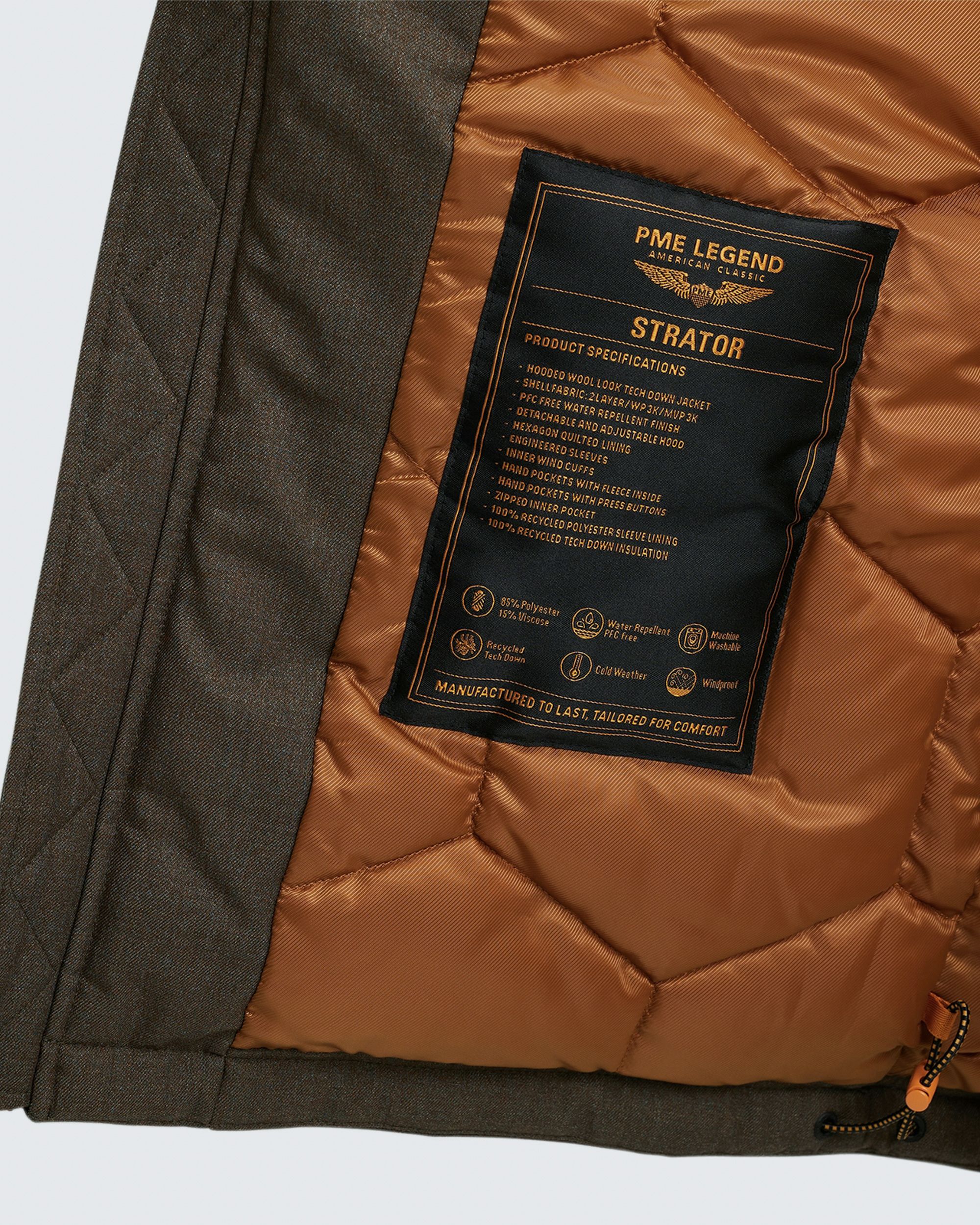 PME Legend Strator Gewatteerde jas