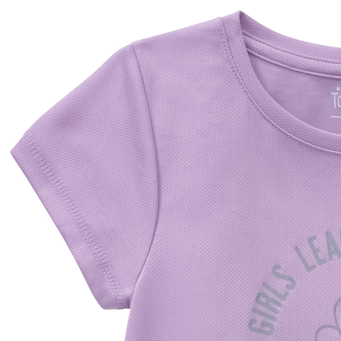 Topolino Mädchen Sport-T-Shirt mit großem Print helllila