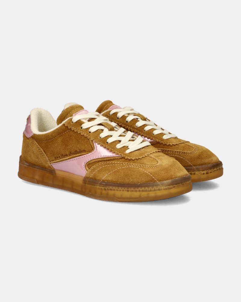 Scotch & Soda Nixie Lage sneakers  - cognac