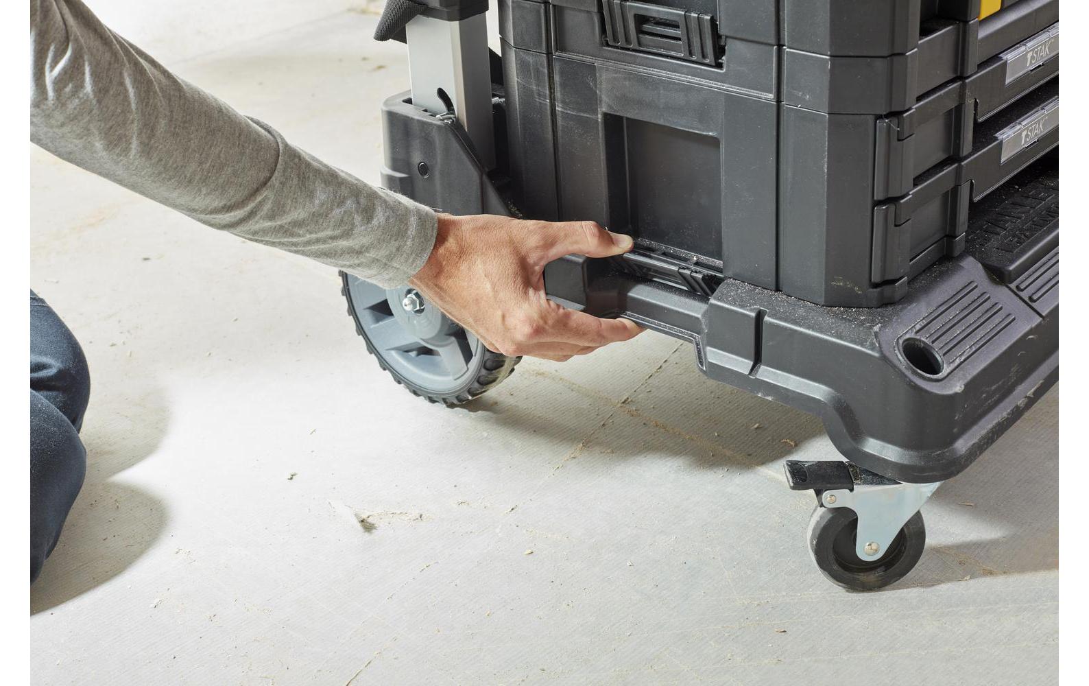 Trolley TSTAK<br>Zum einfachen und sicheren Transport der TSTAK-Boxen