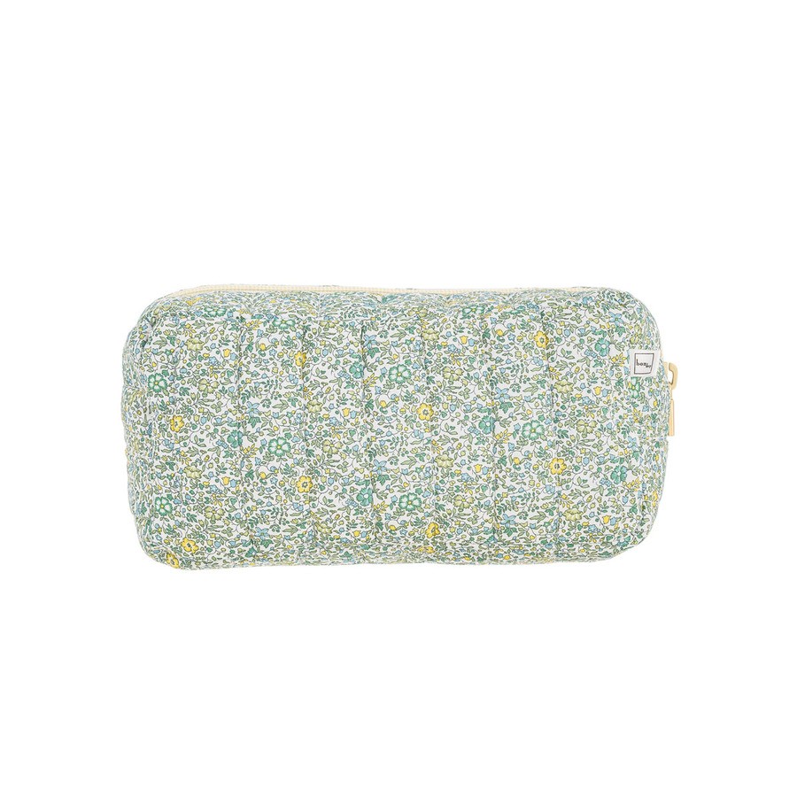 Bon Dep Pouch XS Square Mw Liberty Katie and Millie Green