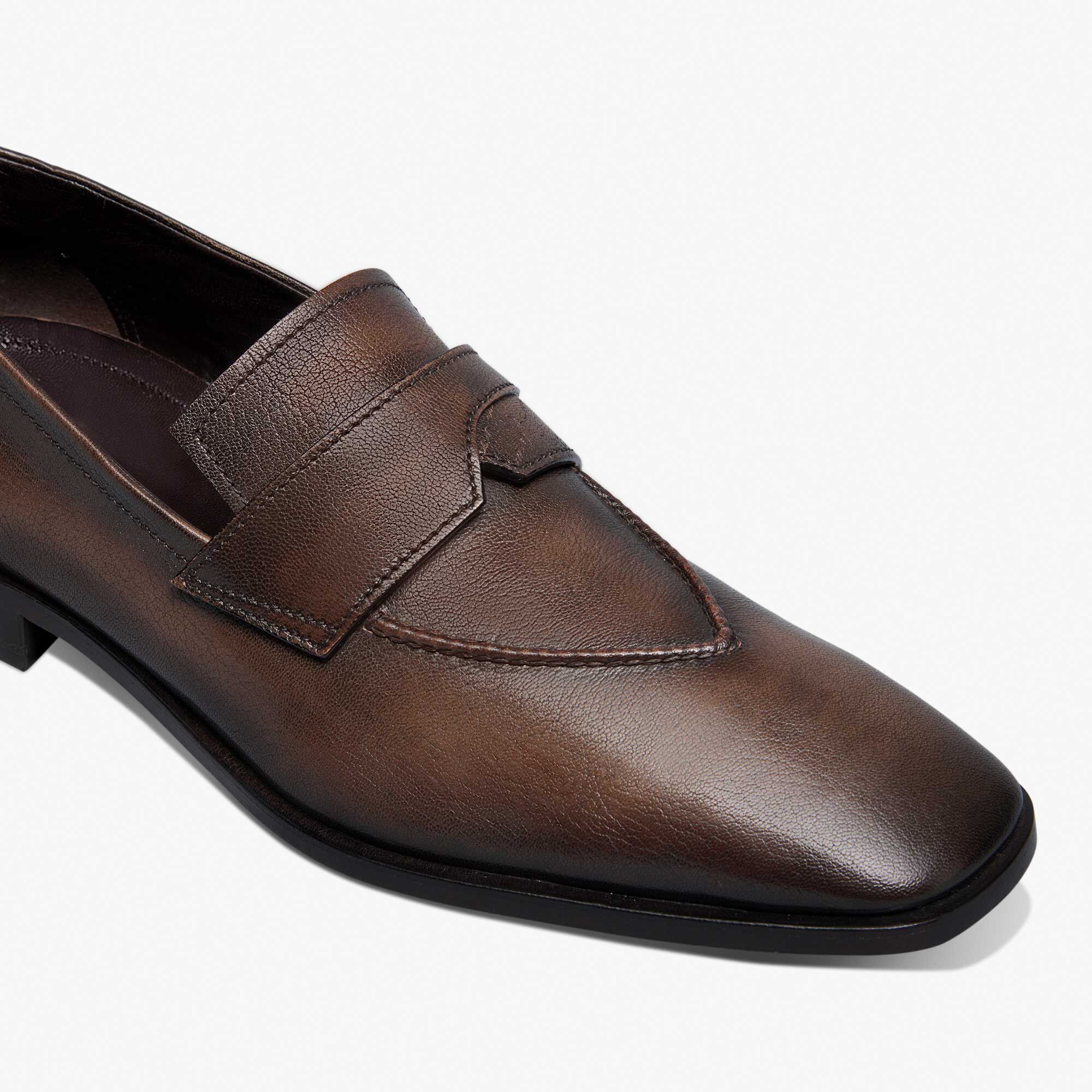 Mocassin Grand Écritoire En Cuir
