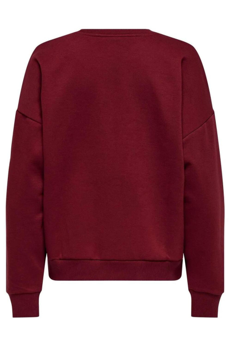 Only bordeaux dames sweater