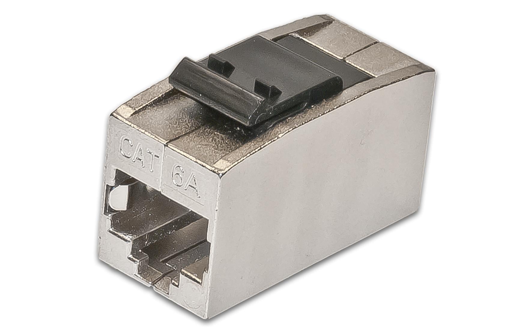 Keystone-Modul Cat.6A, STP, 2x RJ-45 1 StückKeystone-Modul RJ45 2x