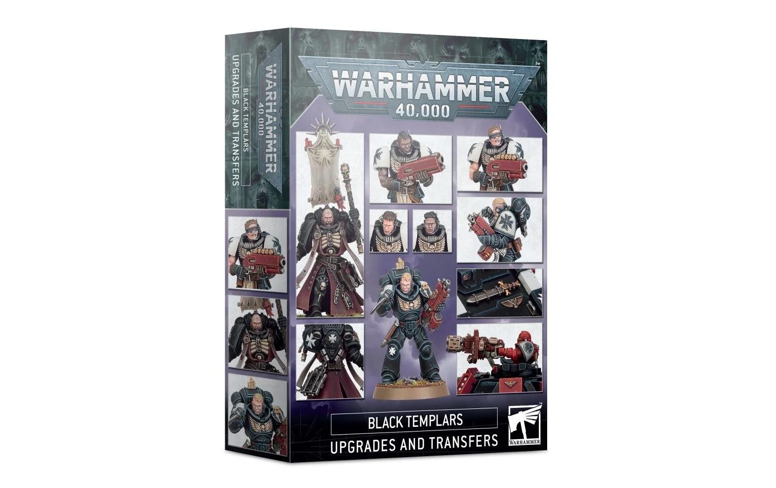 Warhammer 40.000 Black Templars Upgrades und AbzeihbilderUpgrades und Abziehbilderbögen: Black Templars