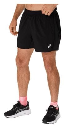 Short Asics Core Run 5in Noir Homme