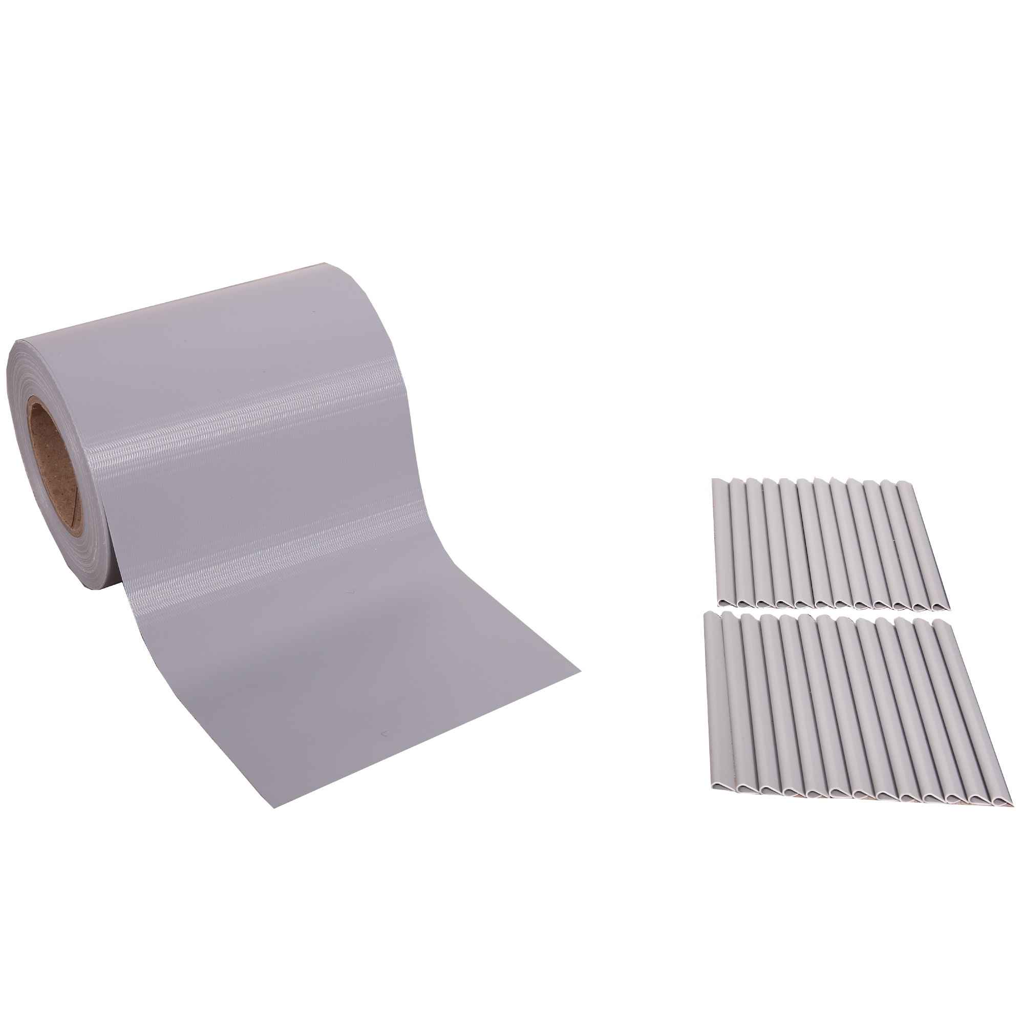 Sichtschutz Zaunfolie PVC 35 m grau