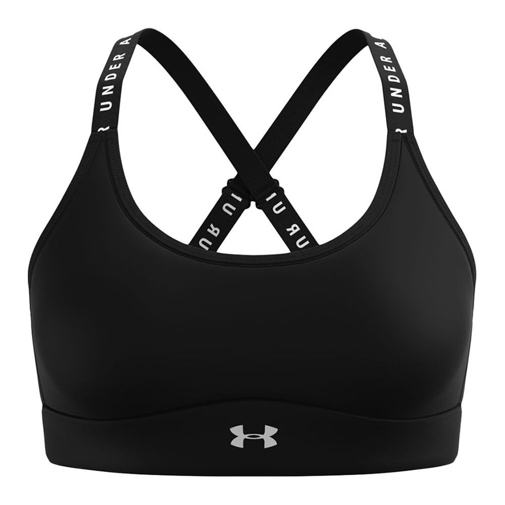 Under Armour INFINITY MID - Brassière Femme noir